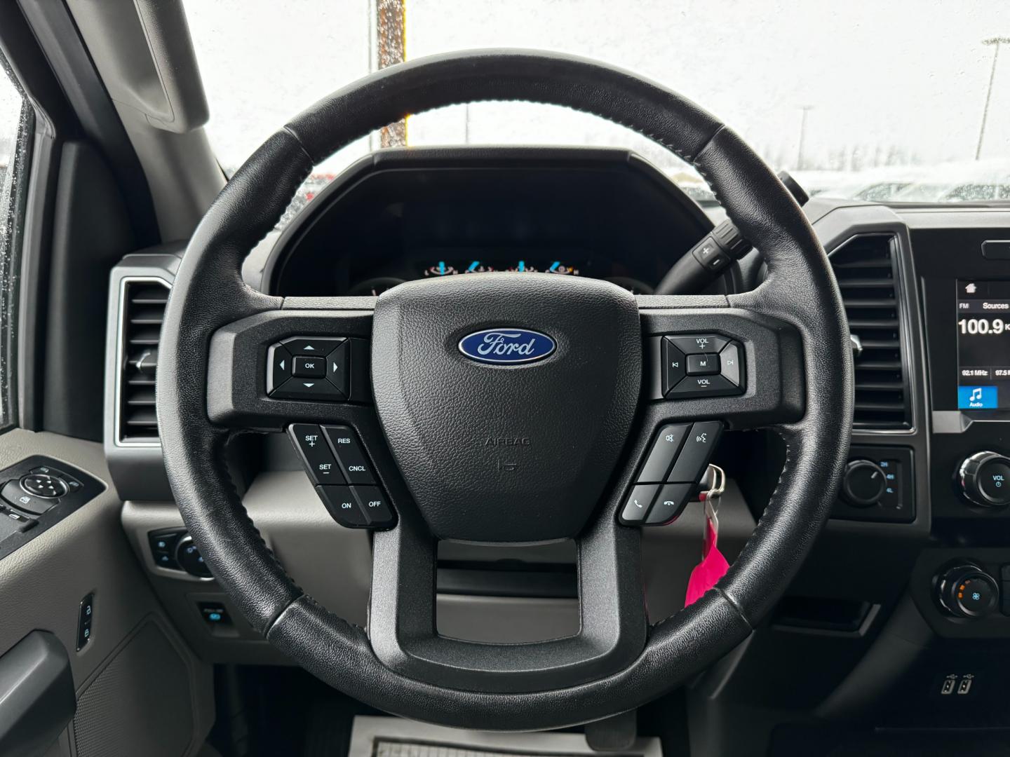 2019 Blue /Gray Ford F-150 XLT SuperCrew 5.5-ft. Bed 4WD (1FTEW1E55KK) with an 5.0L V8 OHV 32V engine, 6A transmission, located at 1960 Industrial Drive, Wasilla, 99654, (907) 274-2277, 61.573475, -149.400146 - Photo#16